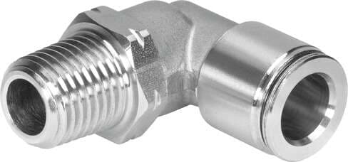 Festo 565332 push-in L-fitting CRQSL-3/8-1/2-U Size: Standard, Nominal size: 0,413 ", Assembly position: Any, Design: L-shape, Container size: 1 Festo 565332 push-in L-fitting CRQSL-3/8-1/2-U Size: Standard, Nominal size: 0,413 ", Assembly position: Any, Design: L-shape, Container size: 1