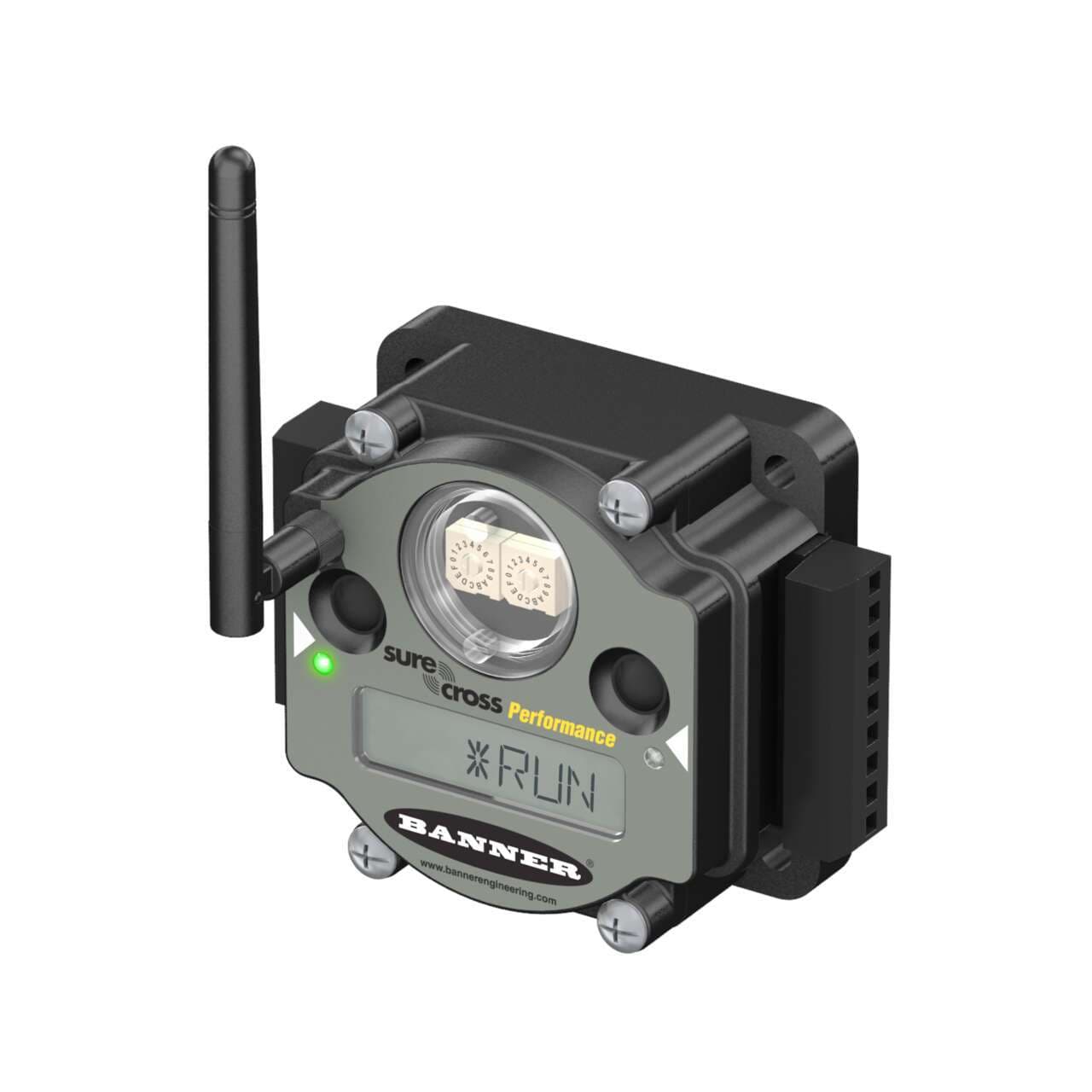 Banner DX80N9X6S-P2C DX80 Performance 900 mHz Node 1 W IP20; 10-30 V dc External Antenna; Input: 4 Discrete 2 Analog; Output: 4 Discrete 2 Analog 0-20 mA; External Terminals Banner DX80N9X6S-P2C DX80 Performance 900 mHz Node 1 W IP20; 10-30 V dc External Antenna; Input: 4 Discrete 2 Analog; Output: 4 Discrete 2 Analog 0-20 mA; External Terminals