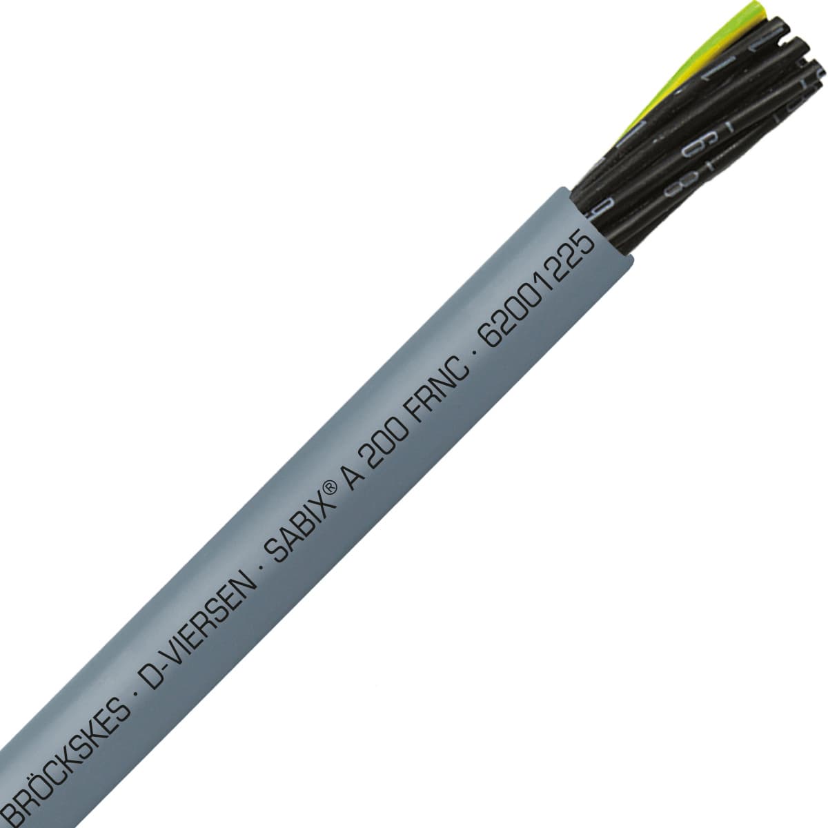 SAB 62001225 SABIX A 200 FRNC - 14 AWG/12c, low smoke halogen free flame retardant flexible SABIX control cable, CE, RoHS SAB 62001225 SABIX A 200 FRNC - 14 AWG/12c, low smoke halogen free flame retardant flexible SABIX control cable, CE, RoHS