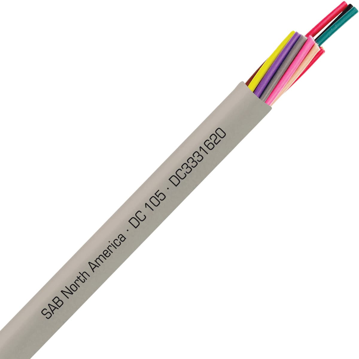 SAB DC3331620 DC 105 - 16 AWG/20c, flexible oil resistant data cable, UL, CSA, CE, RoHS SAB DC3331620 DC 105 - 16 AWG/20c, flexible oil resistant data cable, UL, CSA, CE, RoHS