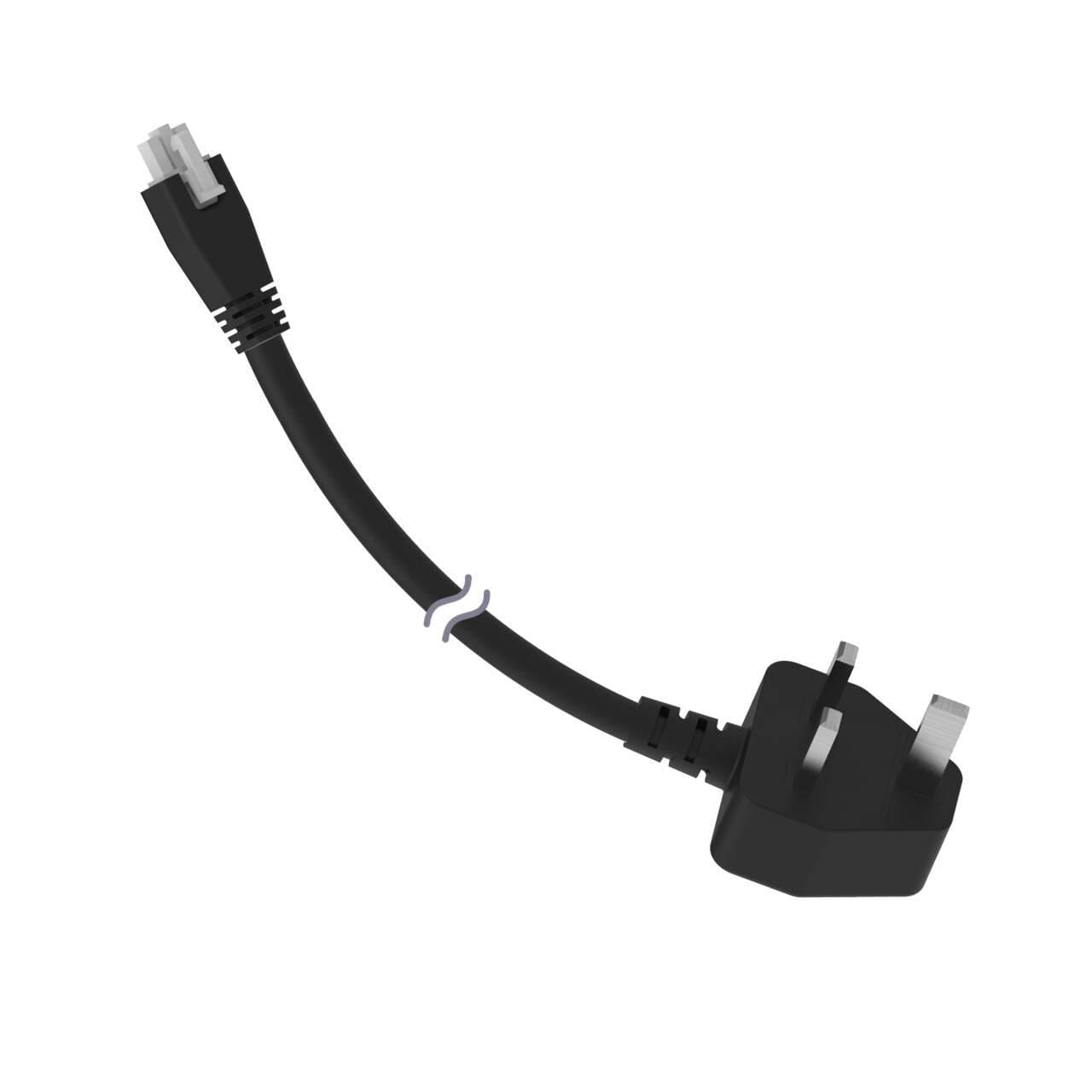 Banner LQMAC-306G Cordset: Double Ended Molex to AC Plug; 3-pin Straight Female; 3-pin Right-Angle Male; 1.83 m 3x18 Black PVC Jacket; PVC Black Banner LQMAC-306G Cordset: Double Ended Molex to AC Plug; 3-pin Straight Female; 3-pin Right-Angle Male; 1.83 m 3x18 Black PVC Jacket; PVC Black
