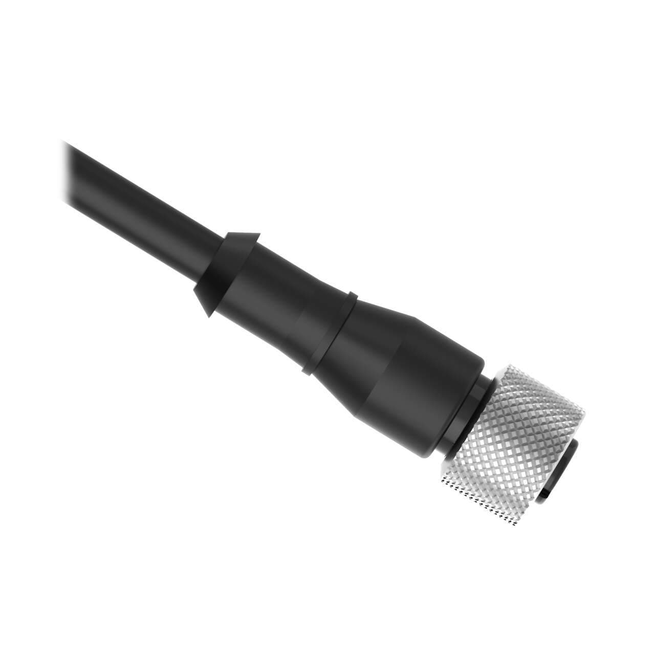 Banner MQDC-815 Cordset: Single Ended M12; 8-pin Straight Female; 5 m (16.4 ft) 8x24 Shielded Black PVC Jacket; Nickel-Plated Brass Coupling Nut Banner MQDC-815 Cordset: Single Ended M12; 8-pin Straight Female; 5 m (16.4 ft) 8x24 Shielded Black PVC Jacket; Nickel-Plated Brass Coupling Nut