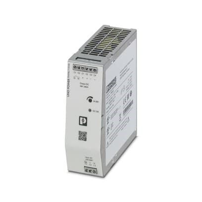 Phoenix Contact 1110155 Primary-switched power supply unit, UNO POWER, Screw connection, DIN rail mounting, input:Â 1-phase, output: 48 VÂ DC / 5 A Phoenix Contact 1110155 Primary-switched power supply unit, UNO POWER, Screw connection, DIN rail mounting, input:Â 1-phase, output: 48 VÂ DC / 5 A