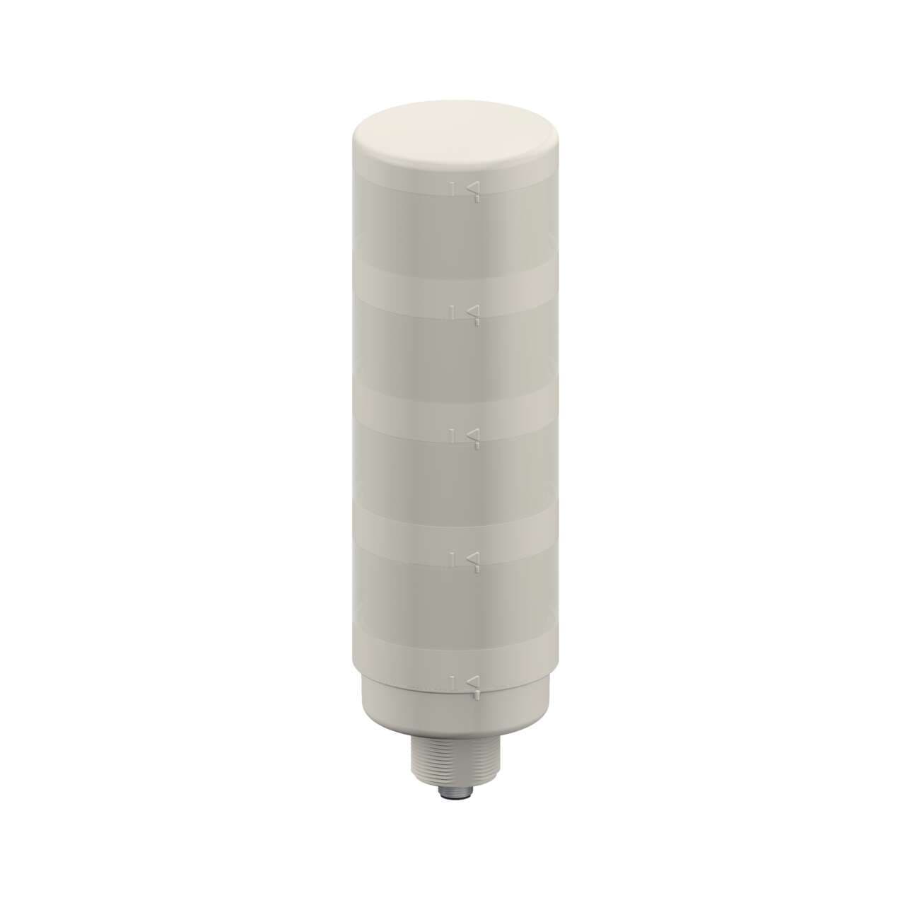 Banner TL70BGORCQ TL70 Tower Light; Gray Housing: 4-Color Indicator; Voltage: 12-30 V dc; Environmental Rating: IP65; Input: Bimodal; Colors: Blue Green Orange Red; 5-pin M12 Integral QD Banner TL70BGORCQ TL70 Tower Light; Gray Housing: 4-Color Indicator; Voltage: 12-30 V dc; Environmental Rating: IP65; Input: Bimodal; Colors: Blue Green Orange Red; 5-pin M12 Integral QD