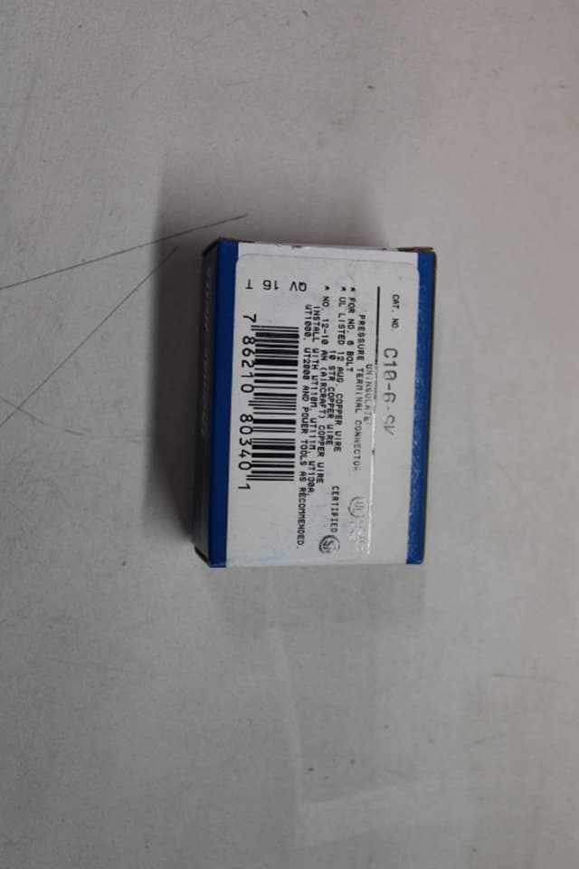 C10-6-SK Part Image. Manufactured by Thomas & Betts.