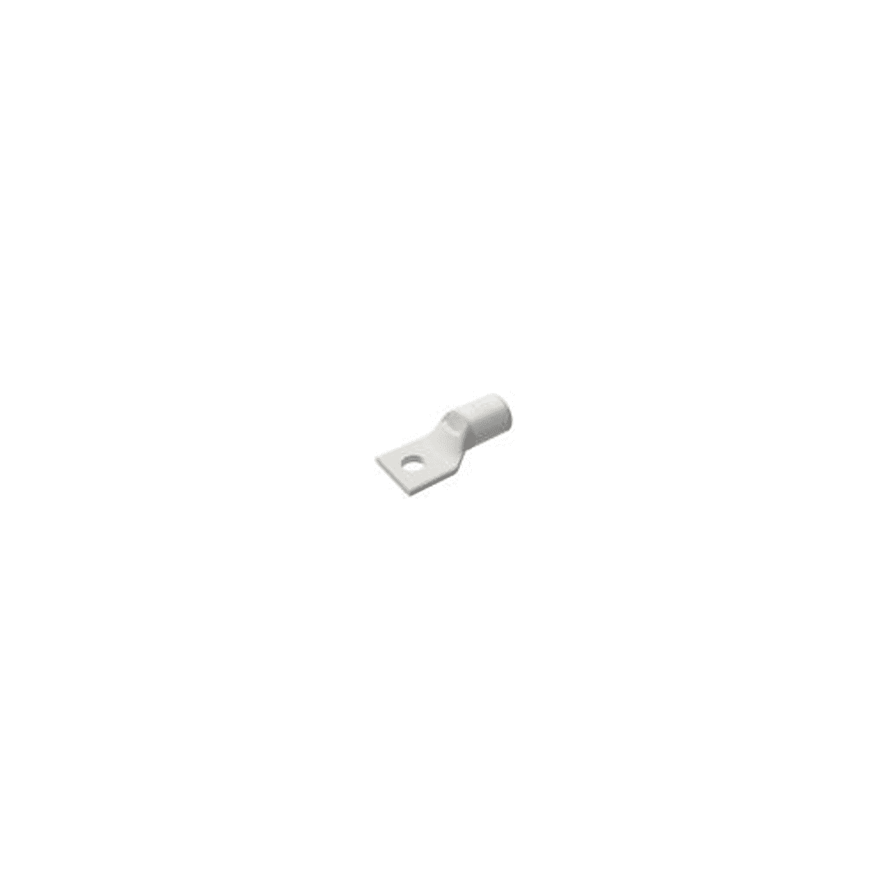 Burndy YA30L 300 KCMIL Stranded Copper Conductor, 600 V to 35 kV, 1/2" Stud, White, Electro Tin Plated Copper, 1-Hole, Standard, Straight, Non-Insulated Burndy YA30L 300 KCMIL Stranded Copper Conductor, 600 V to 35 kV, 1/2" Stud, White, Electro Tin Plated Copper, 1-Hole, Standard, Straight, Non-Insulated