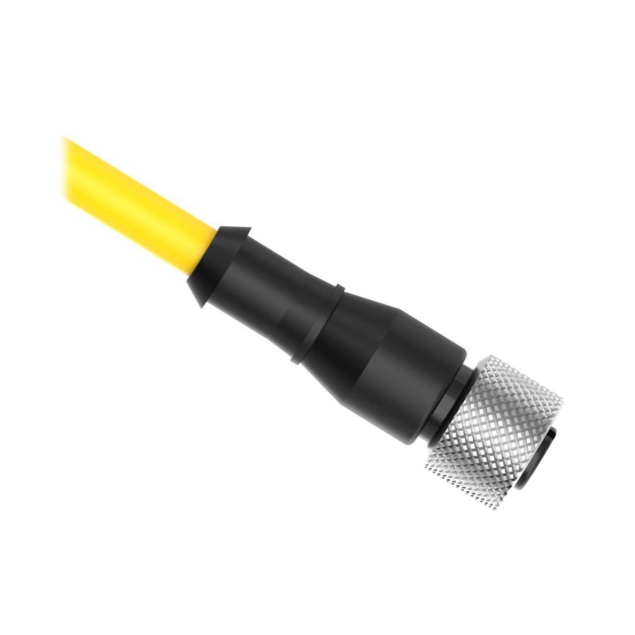 Banner SXA-825D Cordset: Single Ended M12; 8-pin Straight Female; 7.62 m 8x24 Yellow PVC Jacket; Nickel-Plated Brass Coupling Nut Banner SXA-825D Cordset: Single Ended M12; 8-pin Straight Female; 7.62 m 8x24 Yellow PVC Jacket; Nickel-Plated Brass Coupling Nut