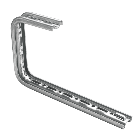 Hoffman QTPCB4BLK C-Bracket, 8.00x1.00x4.00, Black, Steel Hoffman QTPCB4BLK C-Bracket, 8.00x1.00x4.00, Black, Steel