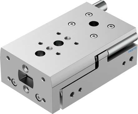 Festo 8085126 mini slide DGST-12-40-PA Stroke: 40 mm, Adjustable endposition range/front length: 21,1 mm, Adjustable endposition range/rear length: 21,5 mm, Piston diameter: 12 mm, Operating mode of drive unit: Yoke Festo 8085126 mini slide DGST-12-40-PA Stroke: 40 mm, Adjustable endposition range/front length: 21,1 mm, Adjustable endposition range/rear length: 21,5 mm, Piston diameter: 12 mm, Operating mode of drive unit: Yoke