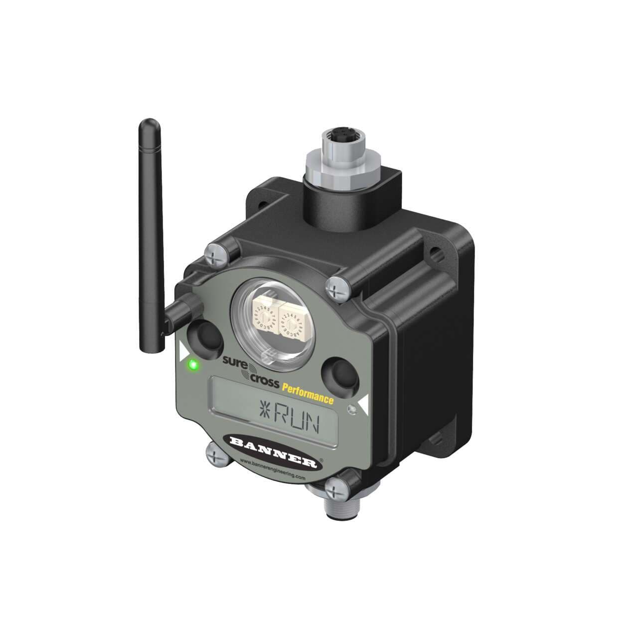 Banner DX80N9X6S-P6 DX80 Performance 900 MHz Node 1 W IP67; 1-Wire Serial Interface; 10-30 V dc; Female M12; Male M12 for Power Banner DX80N9X6S-P6 DX80 Performance 900 MHz Node 1 W IP67; 1-Wire Serial Interface; 10-30 V dc; Female M12; Male M12 for Power