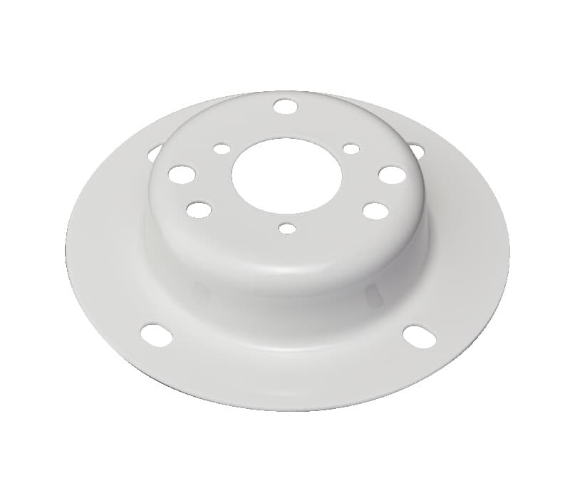Patlite SZW-001W Direct mount bracket for LR4-WJ, LR5-WJ/WT/KT, LR6-WJ, rolled steel, off-white Patlite SZW-001W Direct mount bracket for LR4-WJ, LR5-WJ/WT/KT, LR6-WJ, rolled steel, off-white