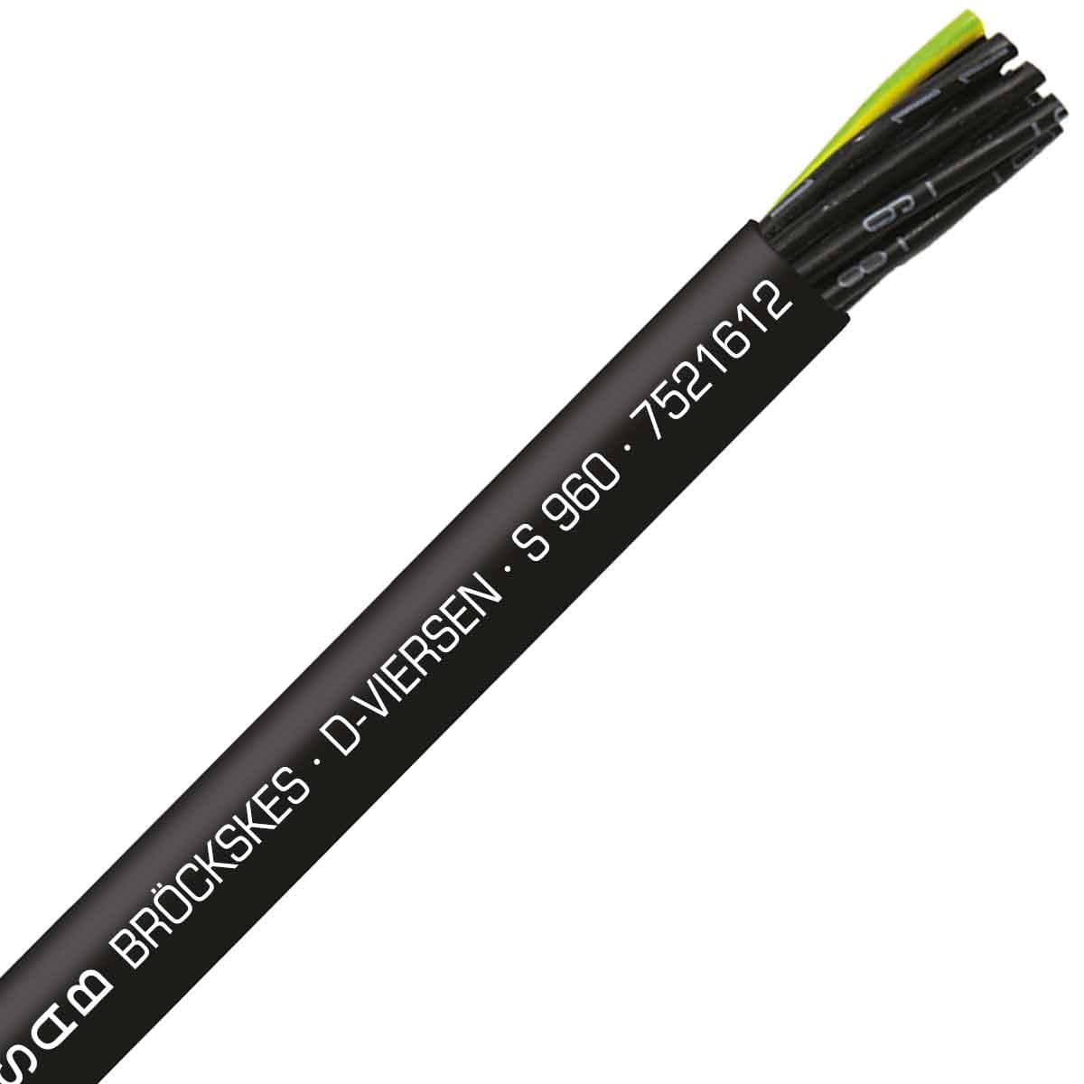 SAB 7521612 S 960 - 16 AWG/12c, oil resistant, continuous flex PVC control cable, UL, CSA, CE, RoHS SAB 7521612 S 960 - 16 AWG/12c, oil resistant, continuous flex PVC control cable, UL, CSA, CE, RoHS