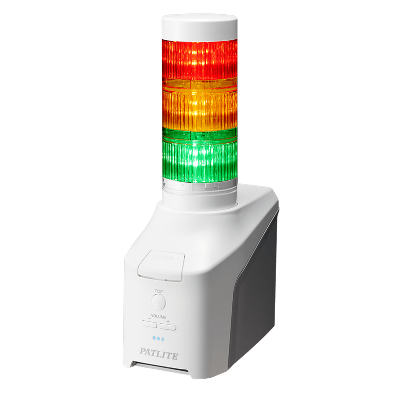 Patlite NHV6-3DN-RYG 60mm Network Monitor Signal Tower w/ Ethernet, MP3, supports Digital I/O Patlite NHV6-3DN-RYG 60mm Network Monitor Signal Tower w/ Ethernet, MP3, supports Digital I/O