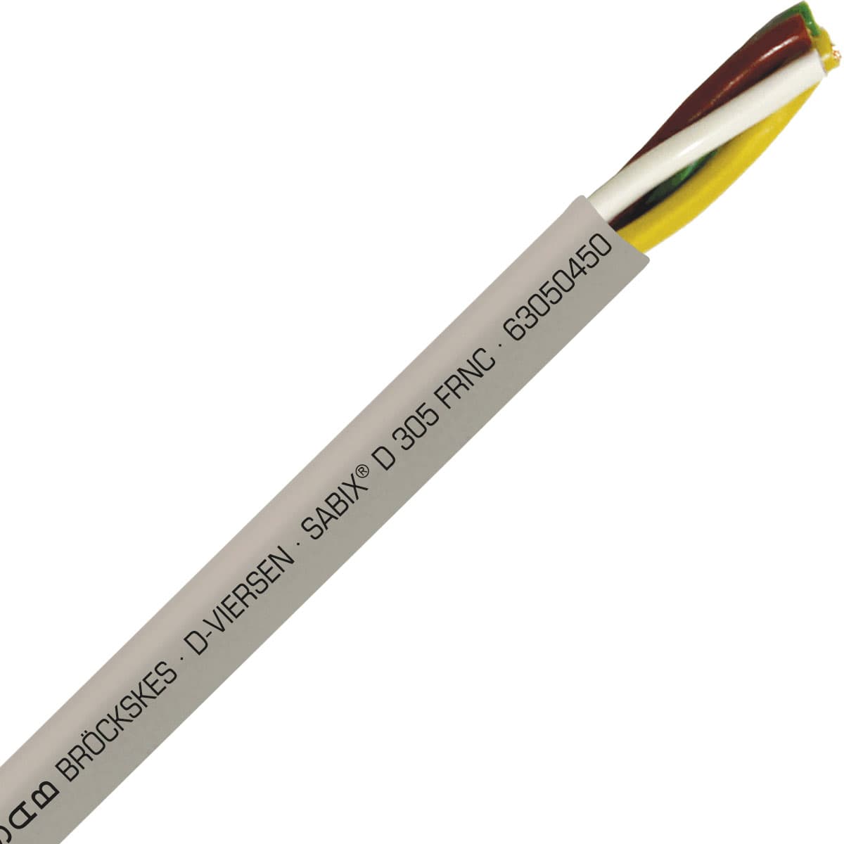 SAB 63050450 SABIX D 305 FRNC - 20 AWG/4c, halogen-free flame retardant flexible SABIX data cable, CE, RoHS SAB 63050450 SABIX D 305 FRNC - 20 AWG/4c, halogen-free flame retardant flexible SABIX data cable, CE, RoHS
