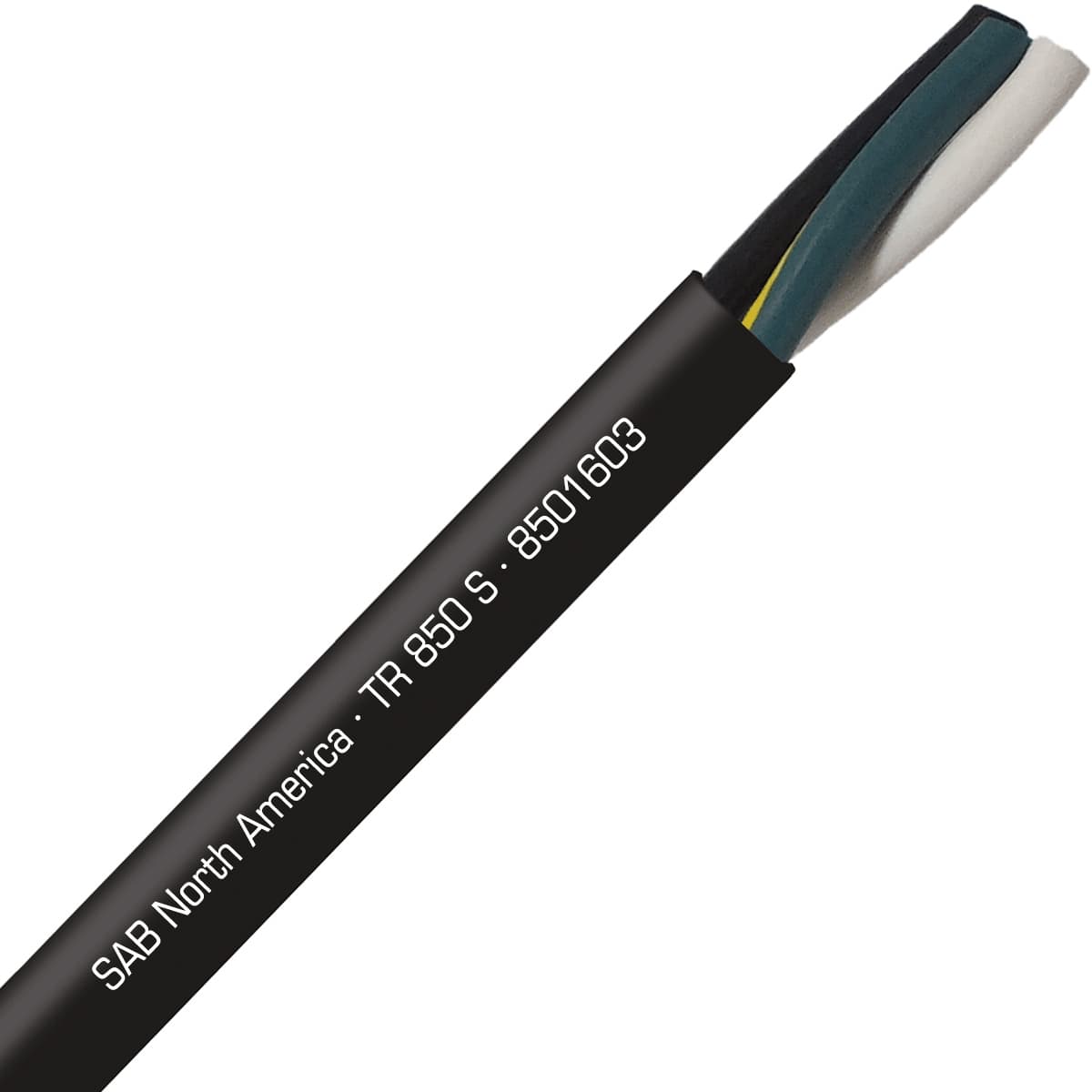 SAB 8501603 TR 850 S - 16 AWG/3c, UV and oil resistant 90°C flexible tray and flexible cord cable, UL, CSA, CE, RoHS SAB 8501603 TR 850 S - 16 AWG/3c, UV and oil resistant 90°C flexible tray and flexible cord cable, UL, CSA, CE, RoHS
