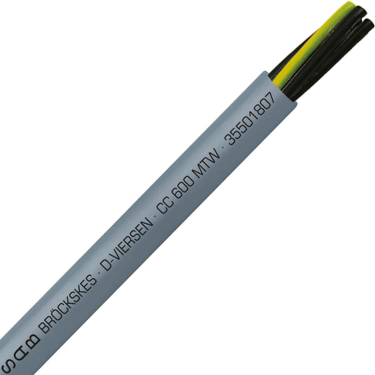 SAB 35501807 CC 600 MTW - 18 AWG/7c, oil resistant PVC flexible control cable, UL, CSA, CE, RoHS SAB 35501807 CC 600 MTW - 18 AWG/7c, oil resistant PVC flexible control cable, UL, CSA, CE, RoHS