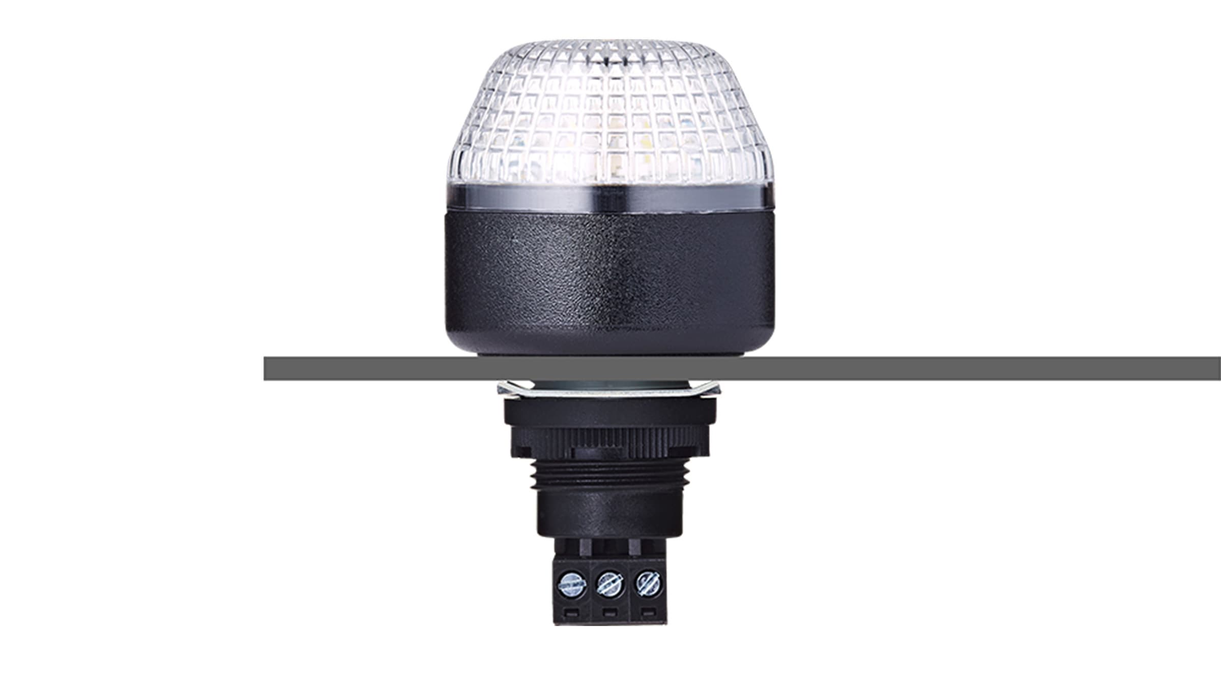 Sprecher + Schuh 801504313 Sprecher + Schuh 801504313 - IBM M22 panel mount LED steady/flashing beacon 230-240 V AC clear, black Sprecher + Schuh 801504313 Sprecher + Schuh 801504313 - IBM M22 panel mount LED steady/flashing beacon 230-240 V AC clear, black
