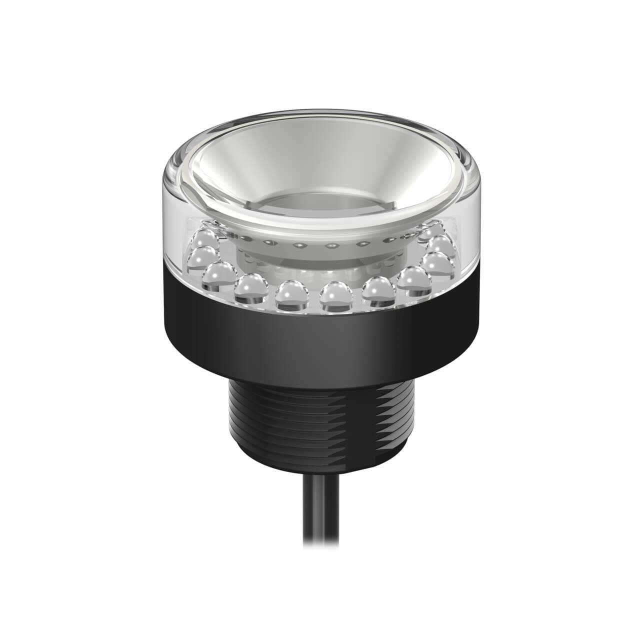 Banner K50BCLRXXPQPMA-802415 K50 Beacon EZ-LIGHT: 1-Color Perimeter & Top View; Voltage: 12-30 V dc; Housing: Polycarbonate; IP69K; Input: PNP; Colors: Red; 600 mm (24 in) 4-pin M12 PUR Pigtail QD Banner K50BCLRXXPQPMA-802415 K50 Beacon EZ-LIGHT: 1-Color Perimeter & Top View; Voltage: 12-30 V dc; Housing: Polycarbonate; IP69K; Input: PNP; Colors: Red; 600 mm (24 in) 4-pin M12 PUR Pigtail QD