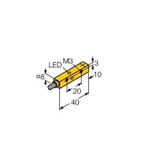 Turck NI4U-Q8SE-AN6X NI4U-Q8SE-AN6X Turck - NI4U-Q8SE-AN6X Inductive Sensor, With Extended Switching Distance Turck NI4U-Q8SE-AN6X NI4U-Q8SE-AN6X Turck - NI4U-Q8SE-AN6X Inductive Sensor, With Extended Switching Distance