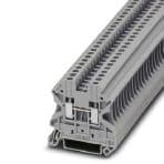 Phoenix Contact 3044076 Feed-through terminal block, nom. voltage: 1000 V, nominal current: 24 A, connection method: Screw connection, number of connections: 2, cross section: 0.14 mm² - 4 mm², AWG: 26 - 12, width: 5.2 mm, height: 46.9 mm, color: gray, mounting type: NS 35/7,5, Phoenix Contact 3044076 Feed-through terminal block, nom. voltage: 1000 V, nominal current: 24 A, connection method: Screw connection, number of connections: 2, cross section: 0.14 mm² - 4 mm², AWG: 26 - 12, width: 5.2 mm, height: 46.9 mm, color: gray, mounting type: NS 35/7,5,