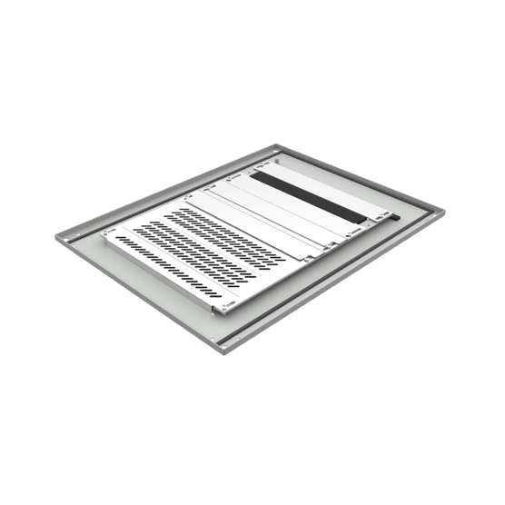 Hoffman P2BGPV126 ProLine G2 Vented Gland Plate, 1200 x 600, Steel, Lt Gray Hoffman P2BGPV126 ProLine G2 Vented Gland Plate, 1200 x 600, Steel, Lt Gray