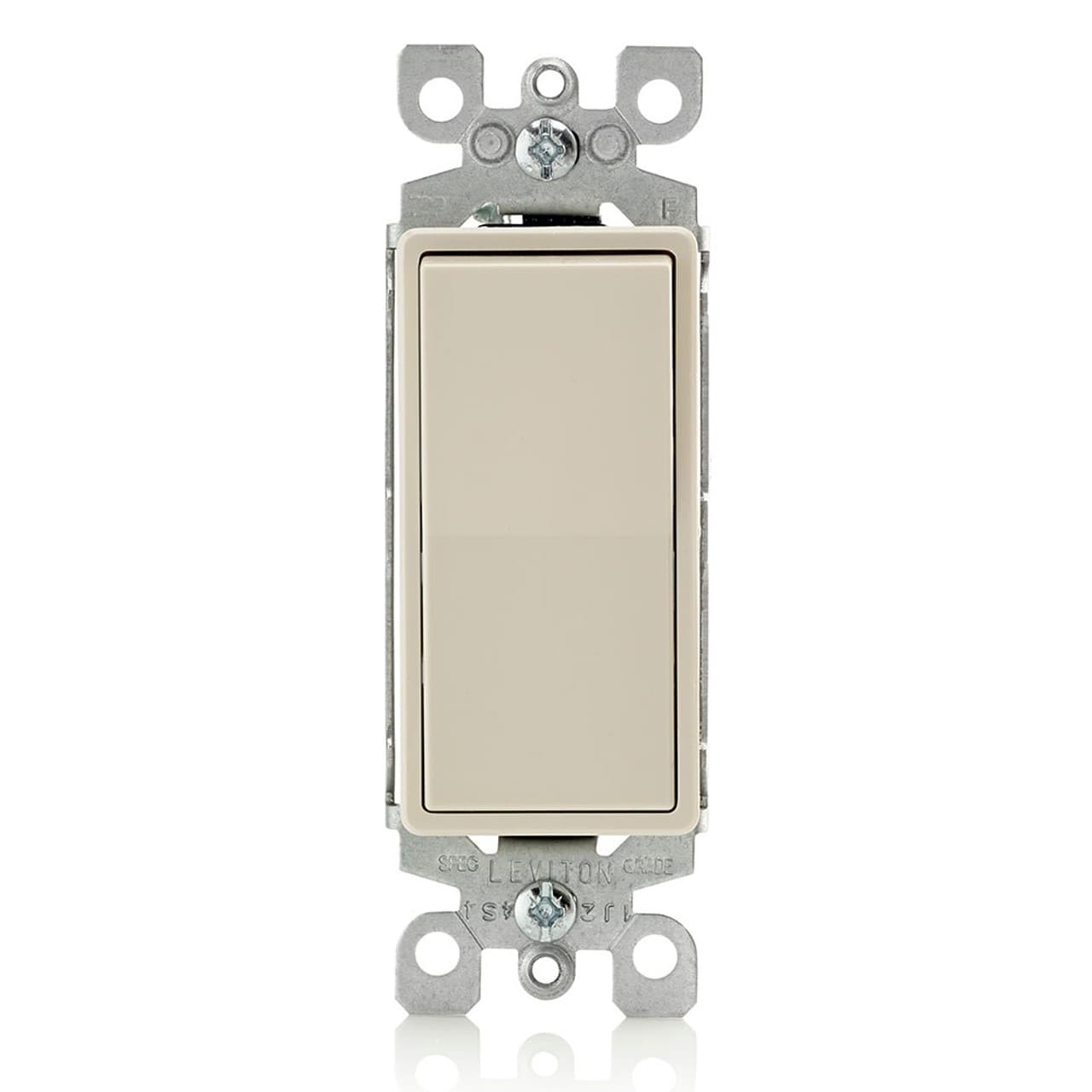Leviton 5603-2A DECORA SWITCH,ALMOND,3 WAY,GROUND SCREW Leviton 5603-2A DECORA SWITCH,ALMOND,3 WAY,GROUND SCREW