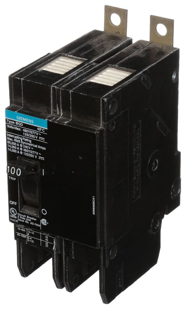 BQD2100 Part Image. Manufactured by Siemens.