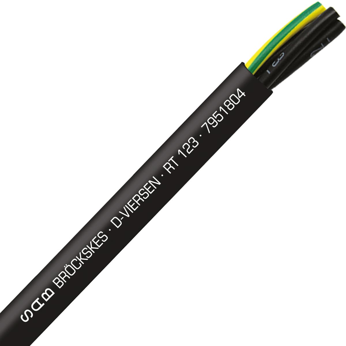 SAB 7951804 RT 123 - 18 AWG/4c, PUR rugged and dependable robot/track cable, �450� torsion SAB 7951804 RT 123 - 18 AWG/4c, PUR rugged and dependable robot/track cable, �450� torsion