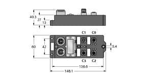 Turck FDNQ-ES22-T FDNQ-ES22-T Turck - FDNQ-ES22-T DeviceNet module, fully encapsulated Turck FDNQ-ES22-T FDNQ-ES22-T Turck - FDNQ-ES22-T DeviceNet module, fully encapsulated