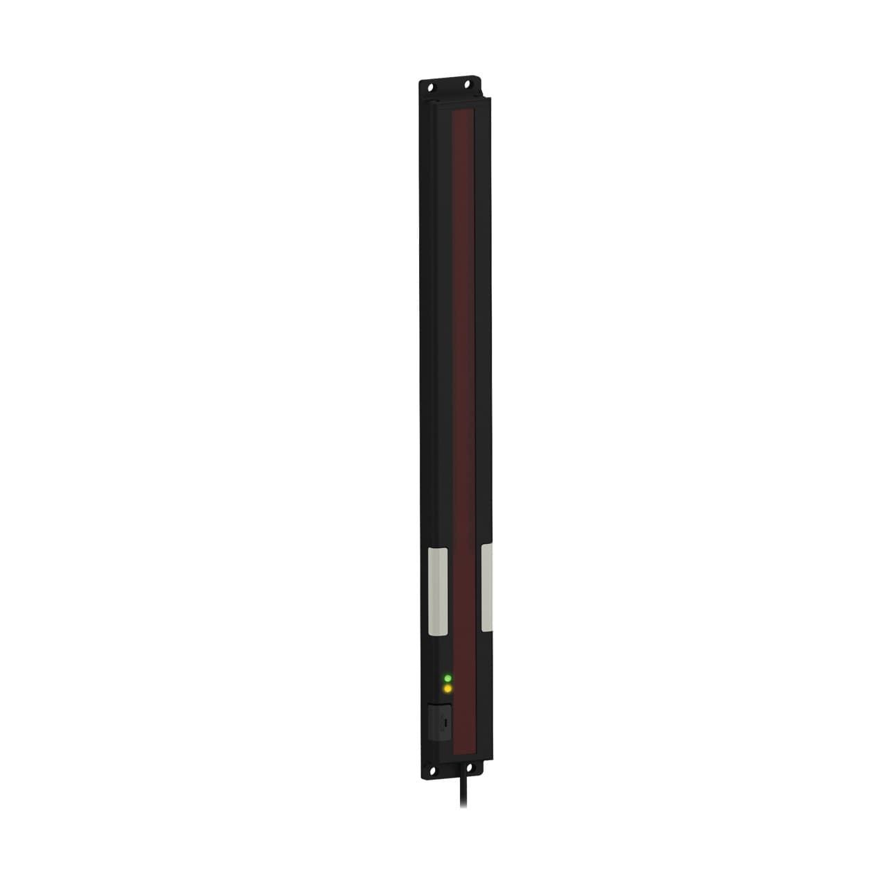 Banner PVA300P6EQ W/6IN Banner Engineering PVA300P6EQ W/6IN is a photo-electric array sensor designed for various automation applications. This emitter-alone sensor operates within an ambient air temperature of +50°C and features a net height of 15 mm. It comes pre-wired with a 2m pigtail terminated with a 4-pin M12 connector for easy integration. The sensor has a rectangular shape with dimensions including a 300mm array length, a net width of 30 mm, and a net depth of 342 mm, ensuring a compact fit for tight spaces. It is encased in an aluminium housing with an acrylic window, providing a degree of protection rated at IP62 NEMA 2 against dust and water ingress. The PVA300P6EQ W/6IN operates on a supply voltage range of 12Vdc to 30Vdc, with a nominal voltage of 24Vdc, and has a current consumption of 62mA. It features a sensing distance of up to 2m (2000mm) with a green light color and a 25mm beam spacing/pitch. Additionally, it is equipped with 1 x digital output (PNP transistor) for signal processing. Banner PVA300P6EQ W/6IN Banner Engineering PVA300P6EQ W/6IN is a photo-electric array sensor designed for various automation applications. This emitter-alone sensor operates within an ambient air temperature of +50°C and features a net height of 15 mm. It comes pre-wired with a 2m pigtail terminated with a 4-pin M12 connector for easy integration. The sensor has a rectangular shape with dimensions including a 300mm array length, a net width of 30 mm, and a net depth of 342 mm, ensuring a compact fit for tight spaces. It is encased in an aluminium housing with an acrylic window, providing a degree of protection rated at IP62 NEMA 2 against dust and water ingress. The PVA300P6EQ W/6IN operates on a supply voltage range of 12Vdc to 30Vdc, with a nominal voltage of 24Vdc, and has a current consumption of 62mA. It features a sensing distance of up to 2m (2000mm) with a green light color and a 25mm beam spacing/pitch. Additionally, it is equipped with 1 x digital output (PNP transistor) for signal processing.