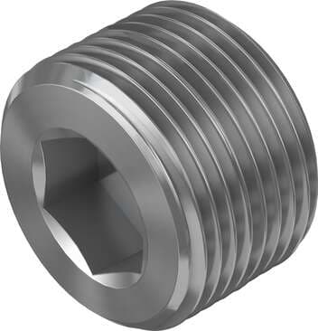 Festo 31786 blanking plug B-3/4-NPT Pneumatic connection, port 1: NPT3/4-14, Materials note: Conforms to RoHS Festo 31786 blanking plug B-3/4-NPT Pneumatic connection, port 1: NPT3/4-14, Materials note: Conforms to RoHS